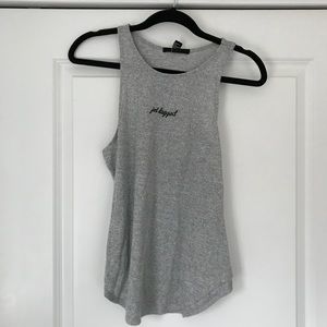 Jet Lagged Embroidered Tank